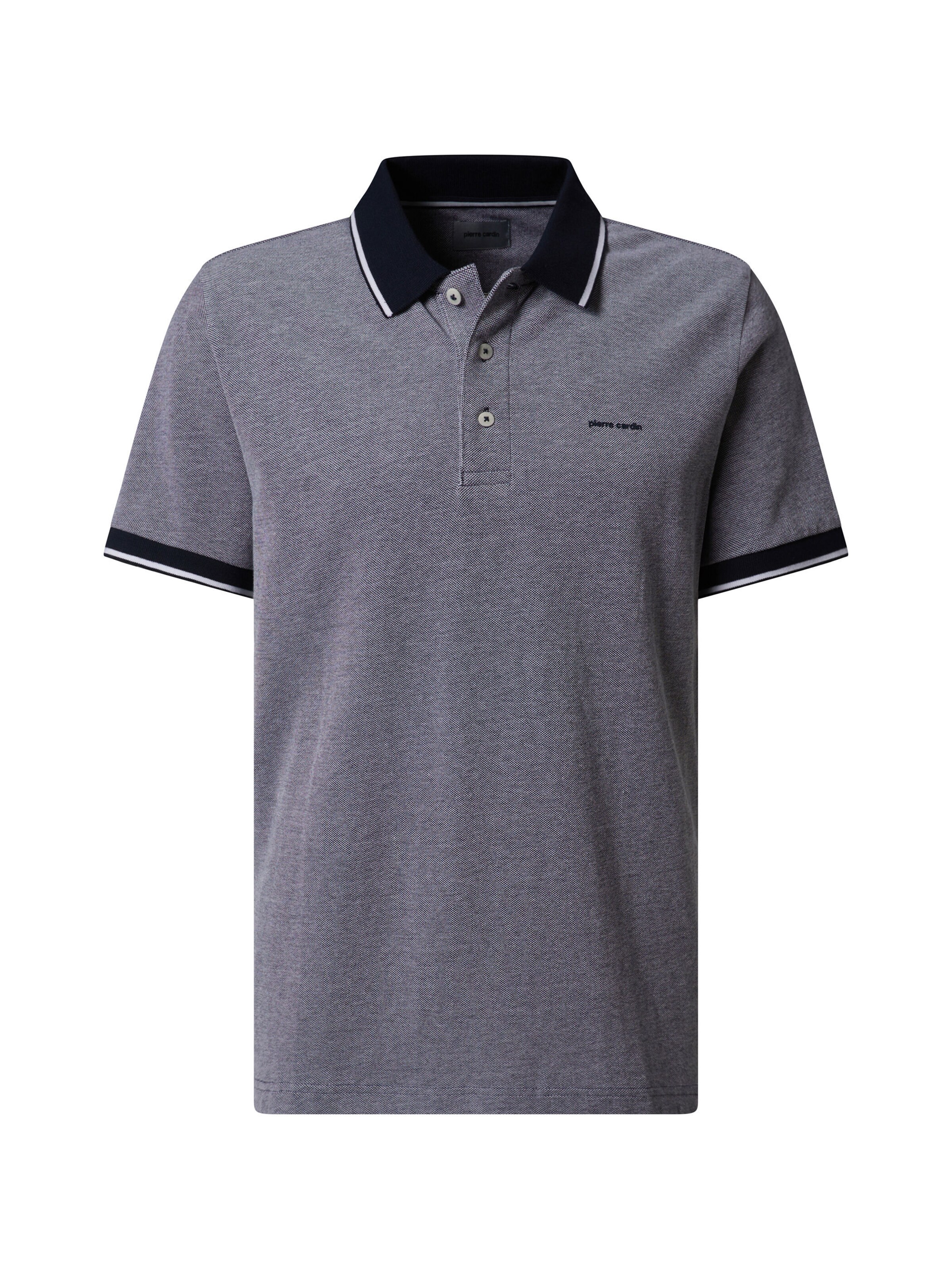 PIERRE CARDIN Shirt in Grey: front