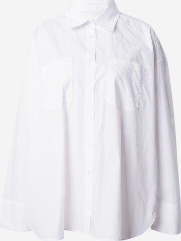 REMAIN Blouse in Wit: voorkant