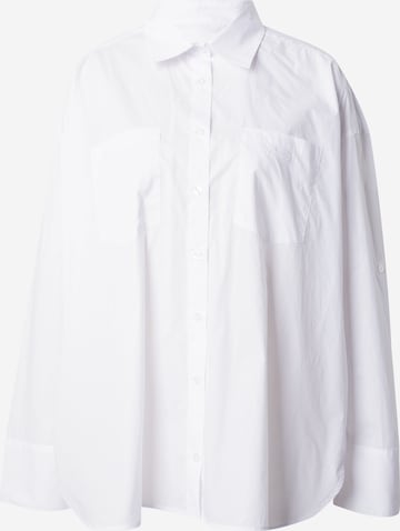 REMAIN Bluzka w kolorze biały: przód