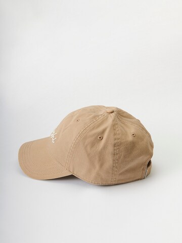 KOROSHI - Gorra en beige: frente