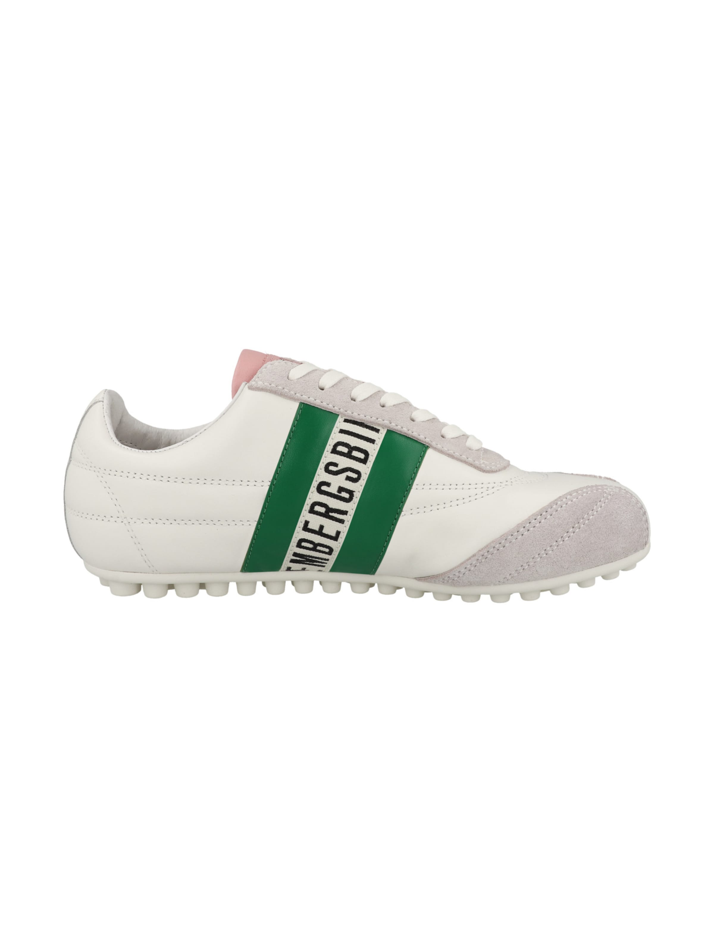 BIKKEMBERGS Platform trainers 'Soccer' in White