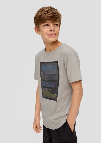 s.Oliver Shirt in Grijs: voorkant