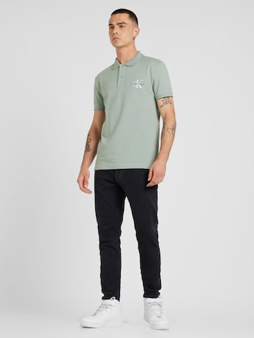 Calvin Klein Jeans Normální Tričko – šedá