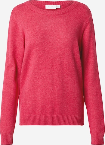 VILA Sweater 'RIL' in Pink: front