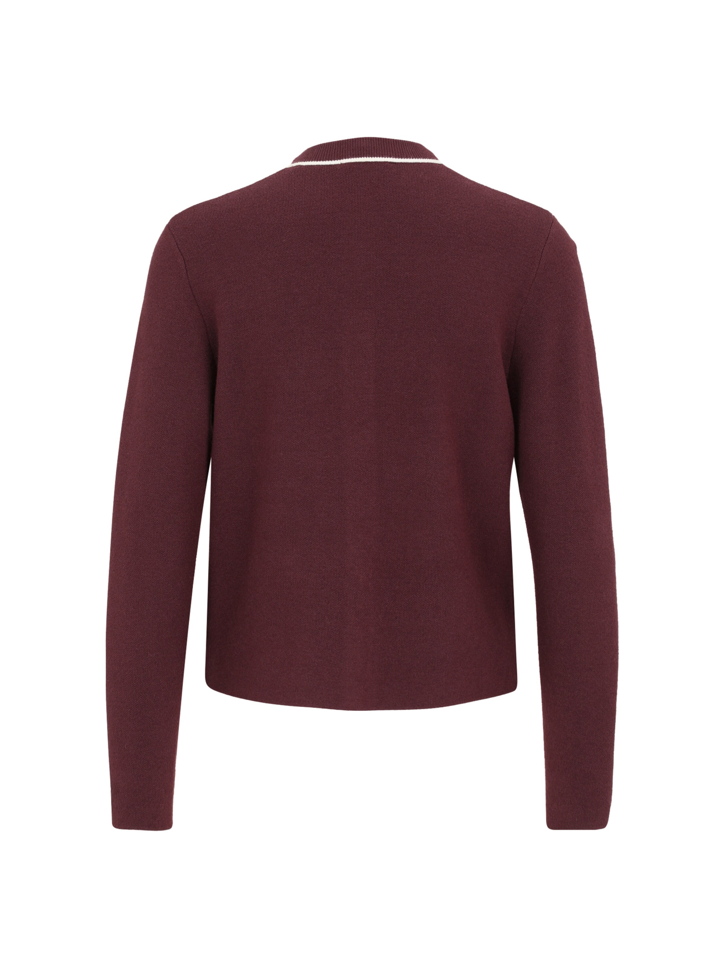 zero Strickjacke in Rot