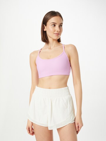 Cotton On - Soutien Bustier Soutien de desporto em roxo: frente