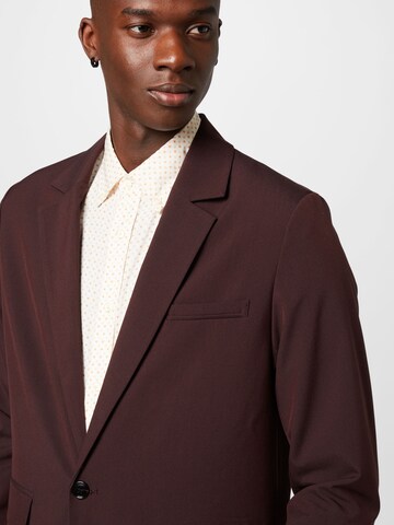 WEEKDAY Regular fit Business Blazer 'Olle' in Brown