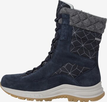 TAMARIS Lace-Up Boots in Blue
