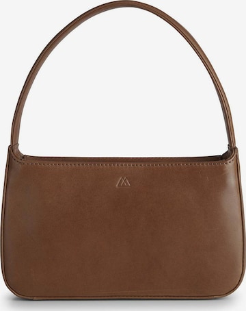MARKBERG Håndtaske 'Audrey' i brun: forside