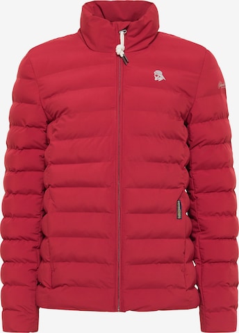 Schmuddelwedda Winterjacke in Rot: predná strana