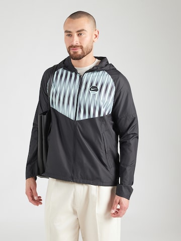 Nike Sportswear Átmeneti dzseki - fekete: elől