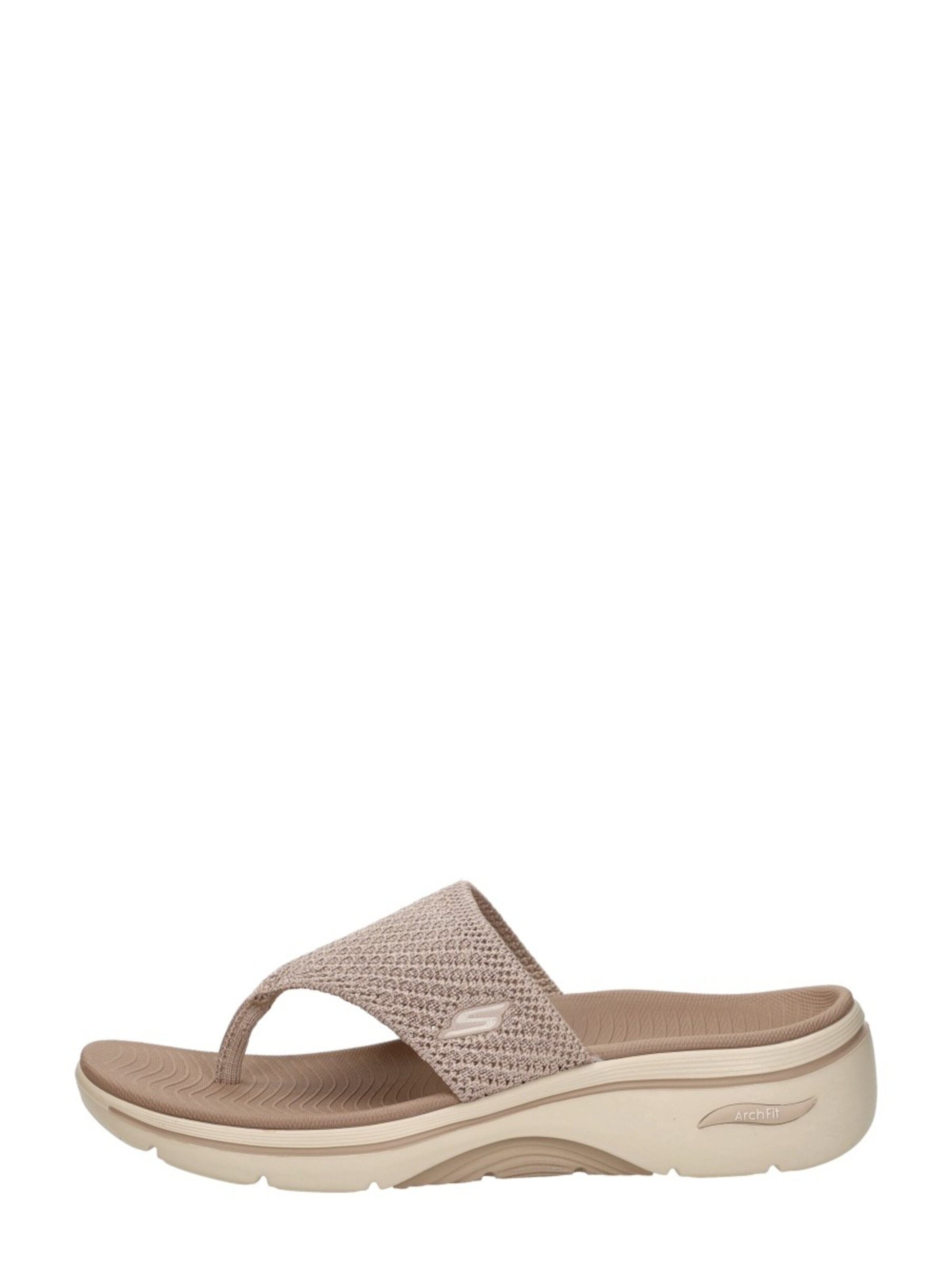 SKECHERS Teenslipper 'Go Walk Arch Fit 2.0' in Beige