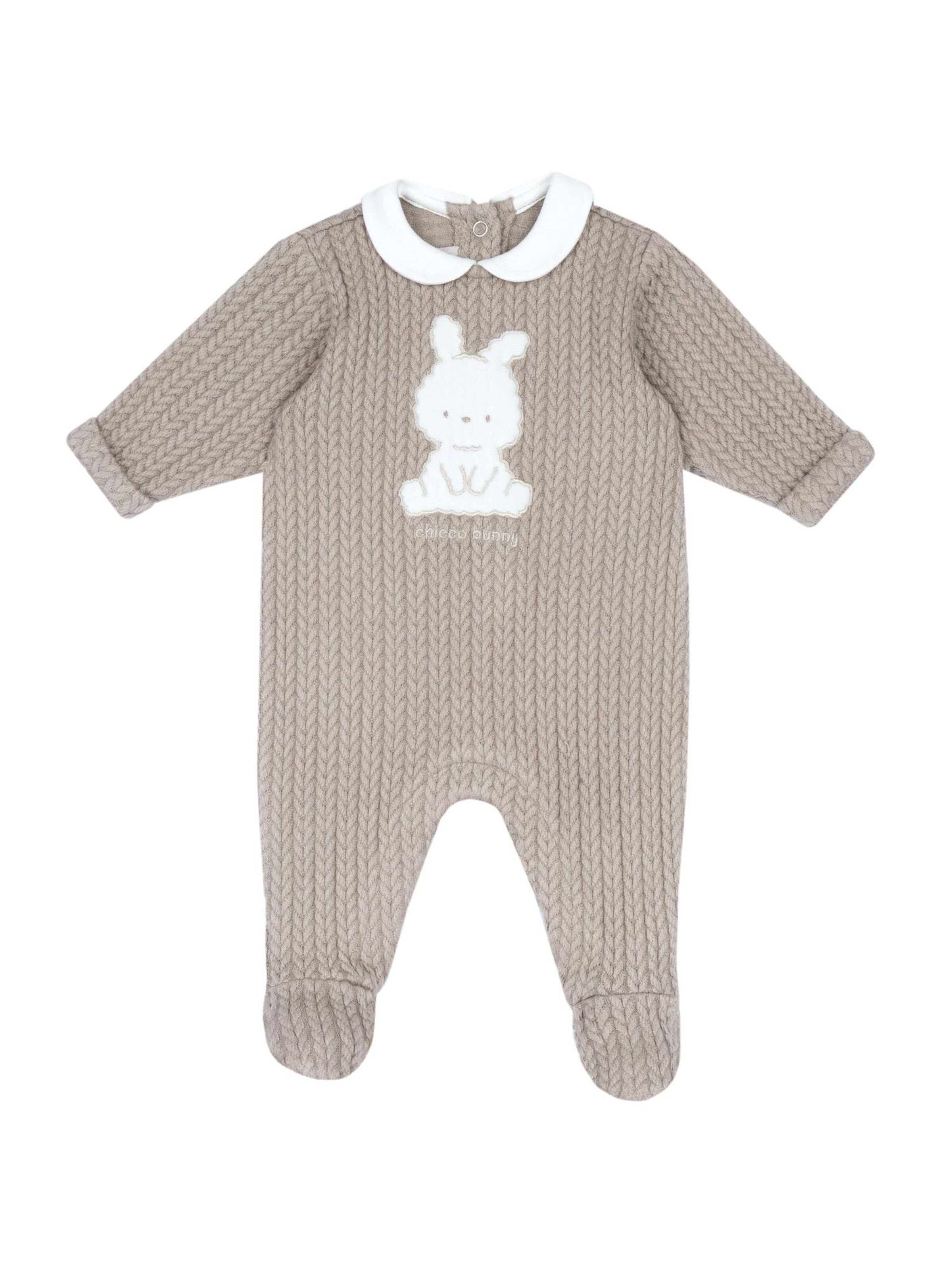 Chicco Pižama | bež barva: sprednja stran