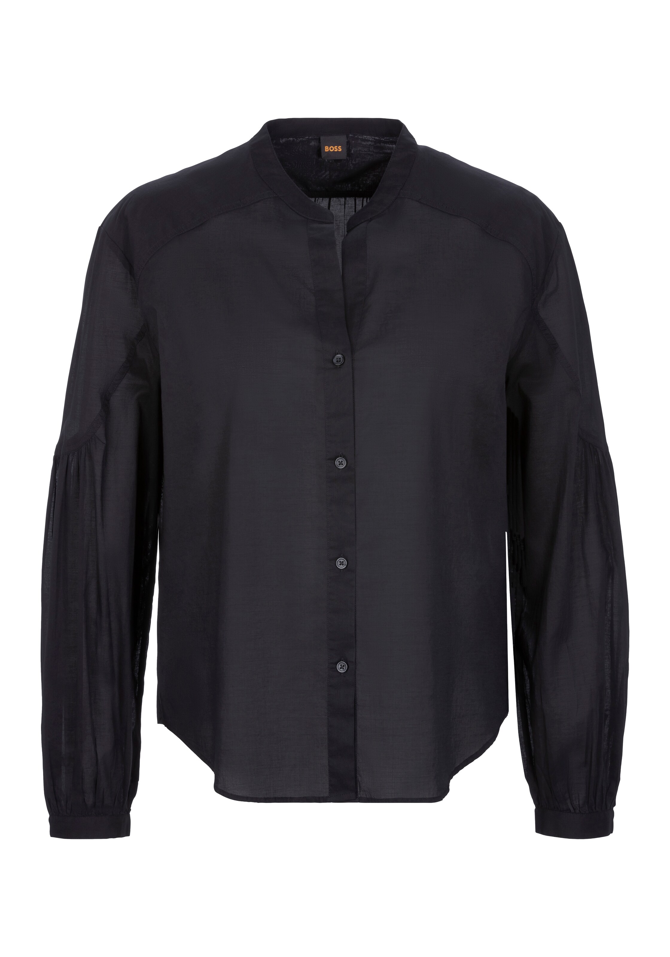 BOSS Bluse 'Berday' in Schwarz: Vorderseite