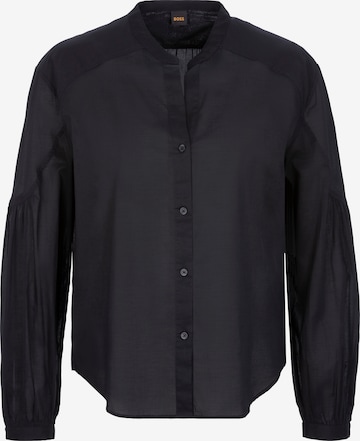 BOSS Bluse 'Berday' in Schwarz: Vorderseite