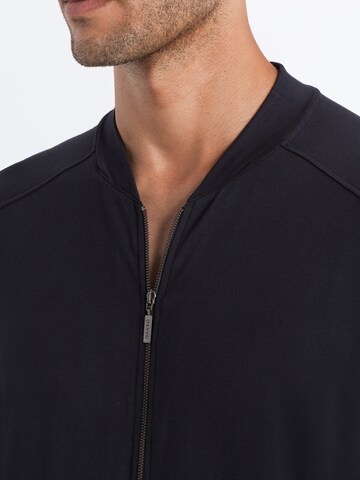 Hanro Zip-Up Hoodie ' Relax ' in Black