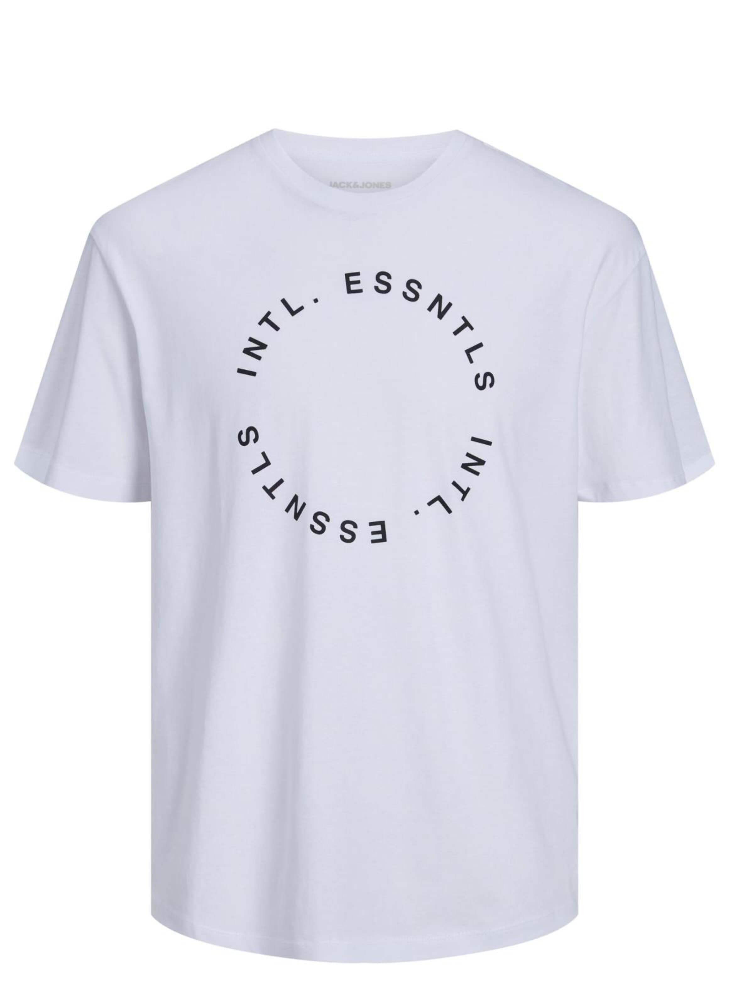 JACK & JONES Shirt in L in de kleur Wit, Productweergave