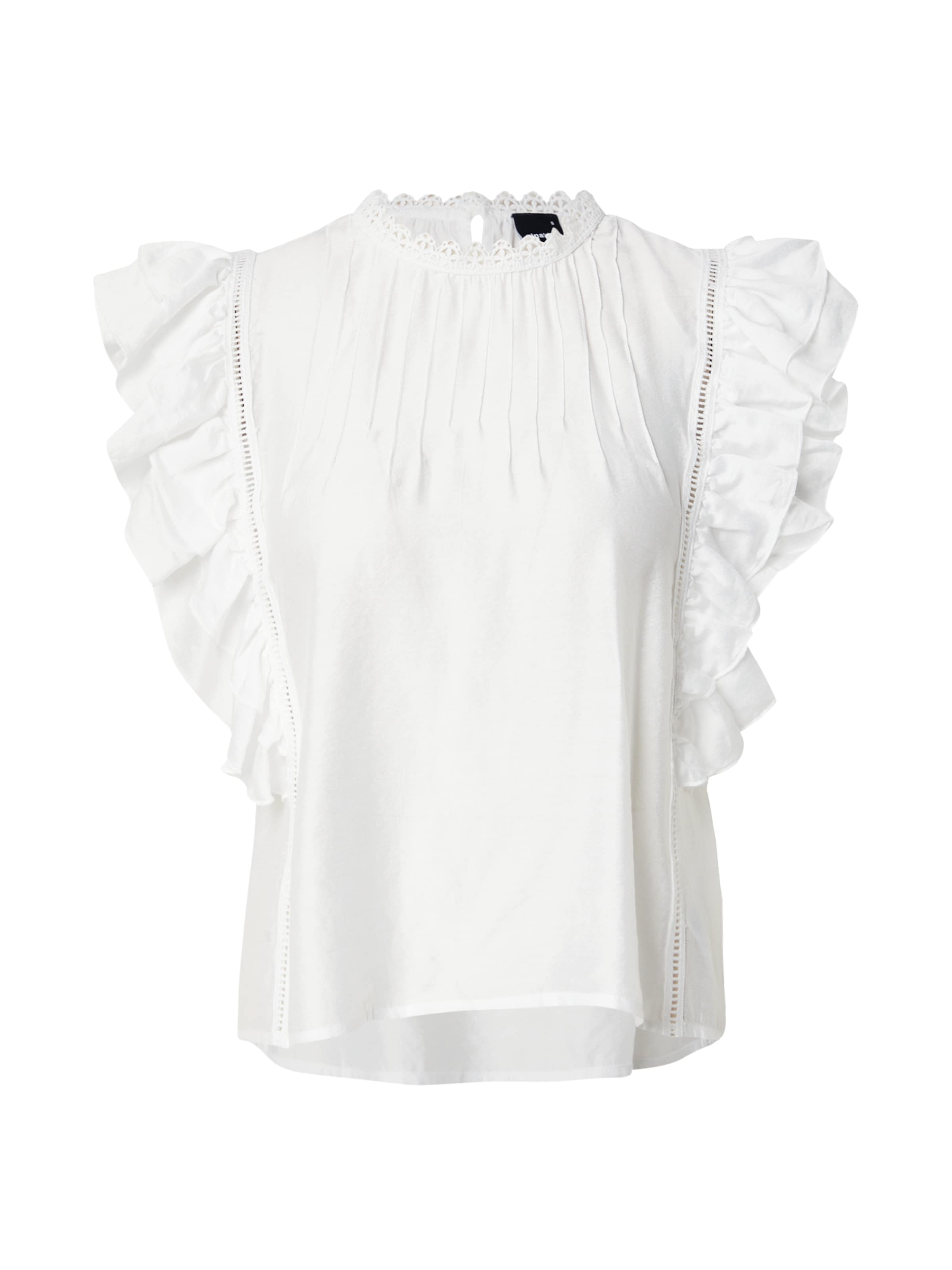 Gina Tricot Pusero värissä valkoinen: etupuoli