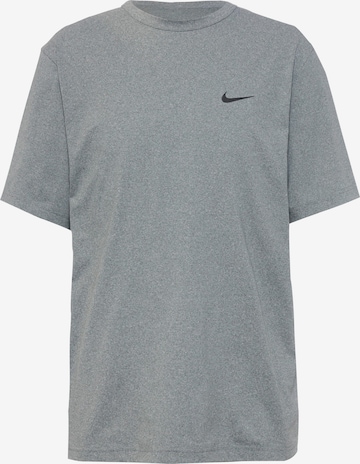 Tricou funcțional 'Hyverse' de la NIKE pe gri: față