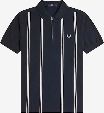 Fred Perry Koszulka 'Polo fred perry marino vertical stripe polo shirt' w kolorze niebieski: przód