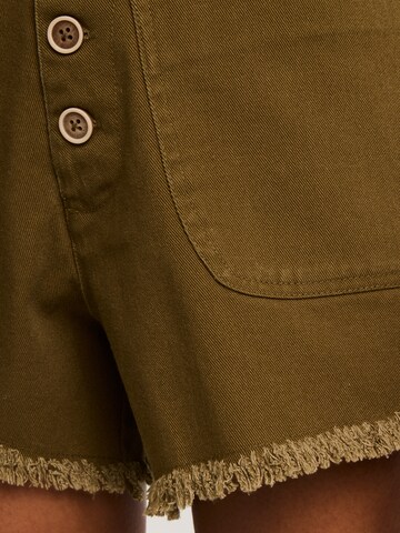 BIG STAR Regular Trousers 'Gusti' in Green