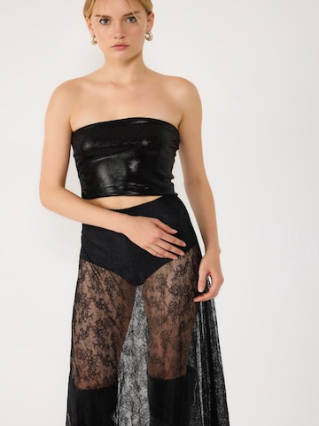 No Matter What Top 'Athlet' in Black: front