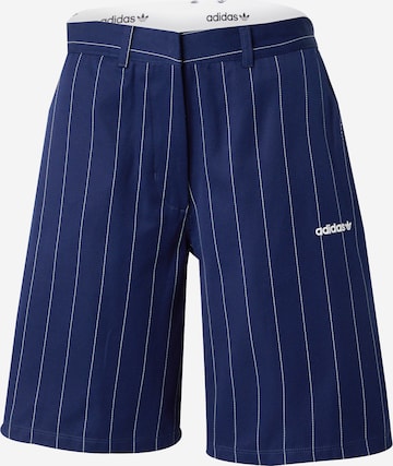ADIDAS ORIGINALS Loosefit Broek in Blauw: voorkant
