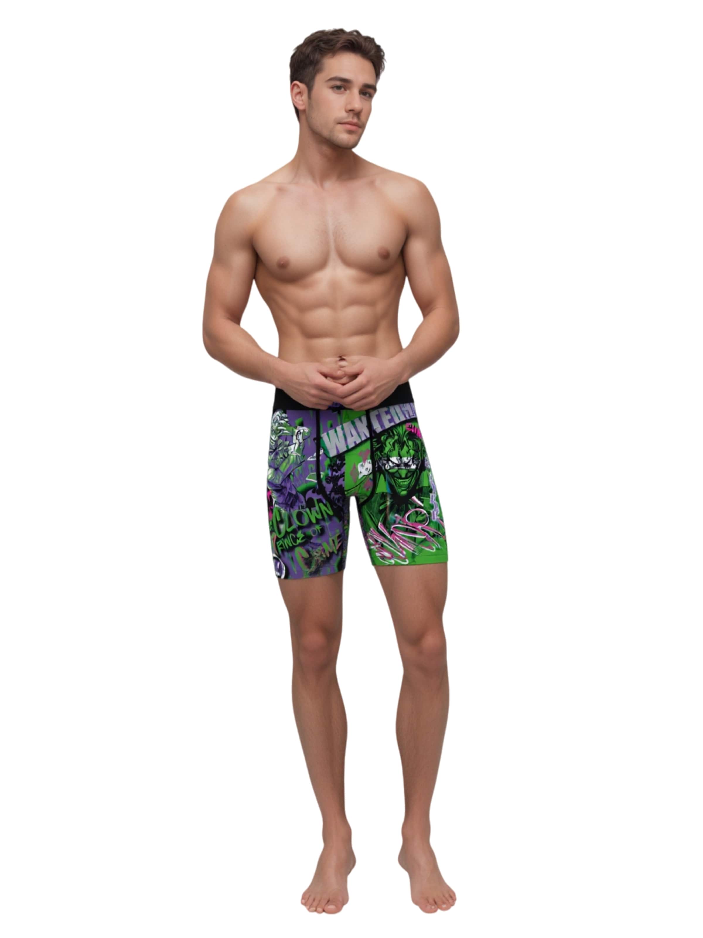 Boxers 'JOKER WANTED' PSD en mélange de couleurs