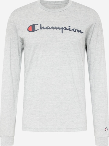 Tricou 'Classic' de la Champion Authentic Athletic Apparel pe gri: față