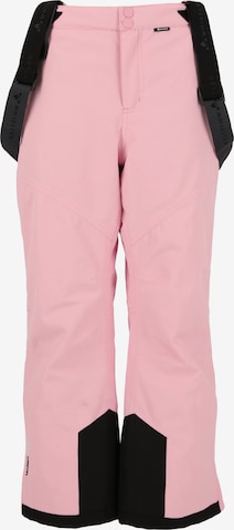 Whistler Workout Pants 'Drizzle' in Pink: front