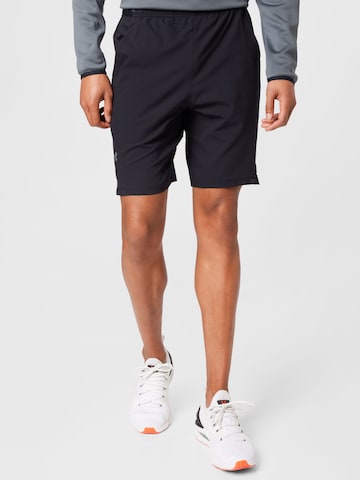 UNDER ARMOUR Regular Workout Pants 'Vanish' in Black: front