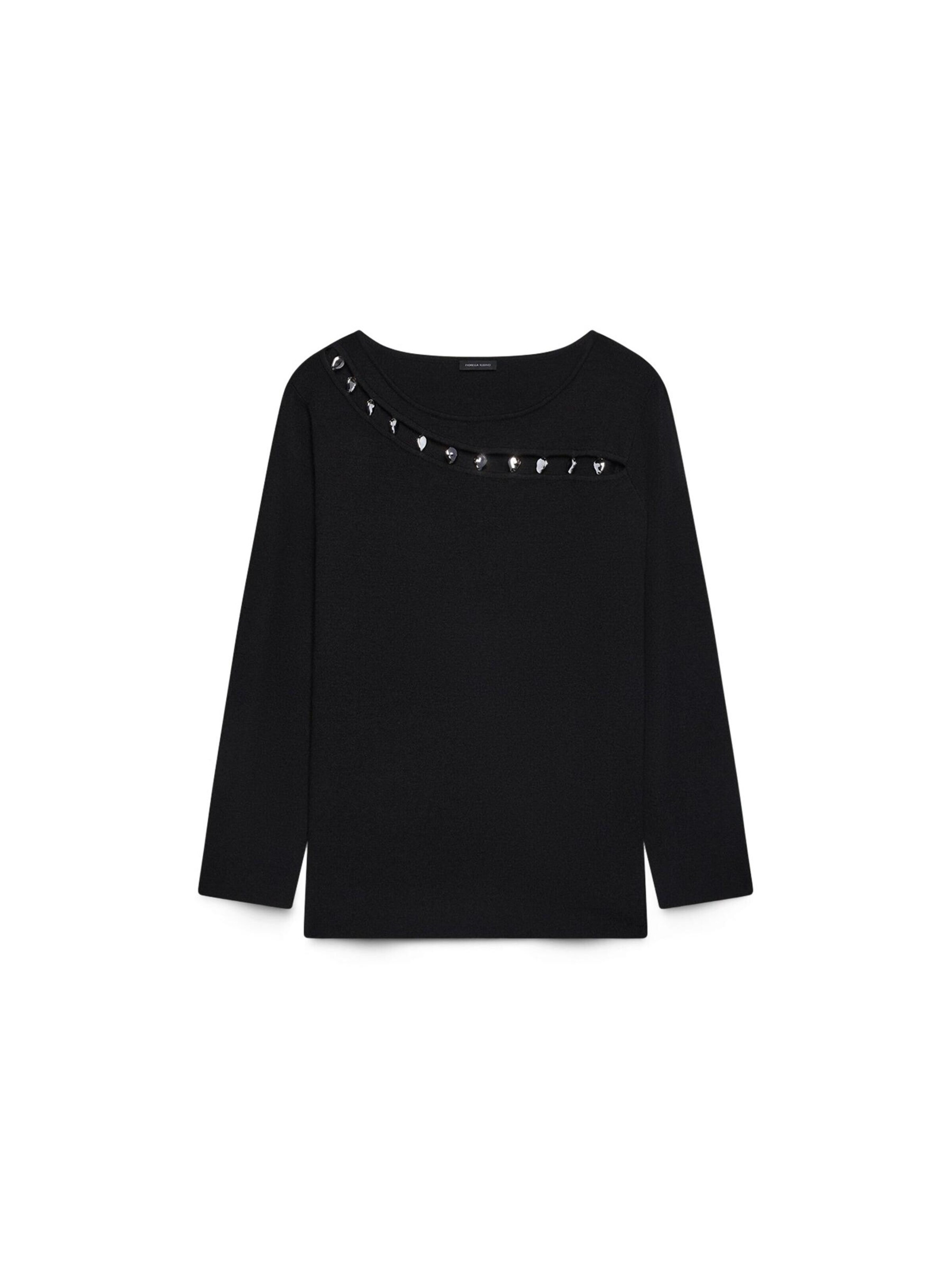 Fiorella Rubino - Jersey en negro: frente