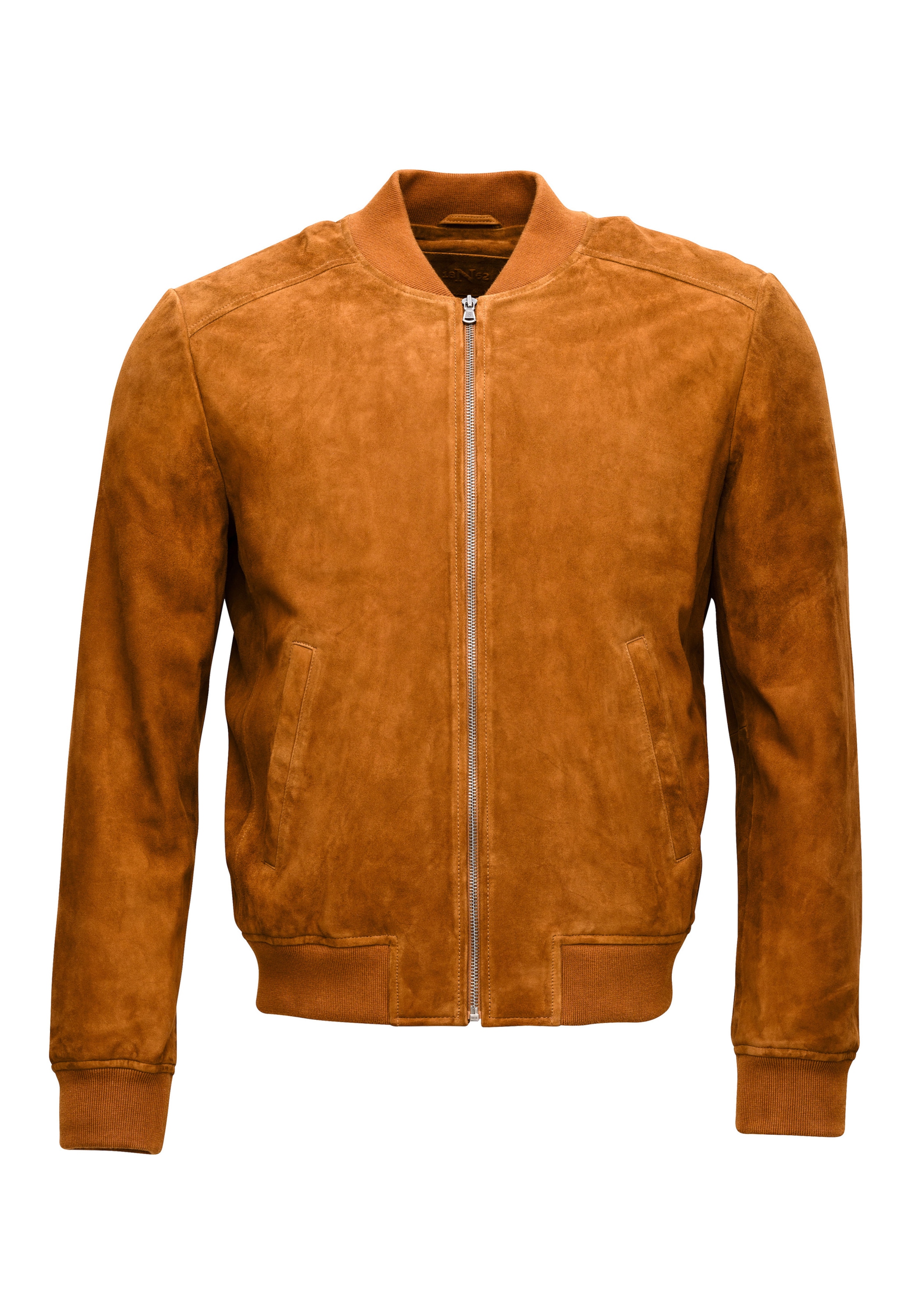 18N62 Übergangsjacke 'NEAnglo' in Braun: Vorderseite