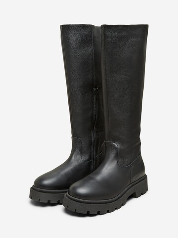 Bottes 'Emma' SELECTED FEMME en noir