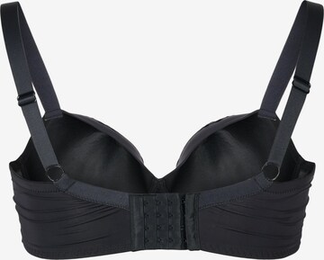 Balconette Sutien 'LUNA' de la Devoted by Zizzi pe negru