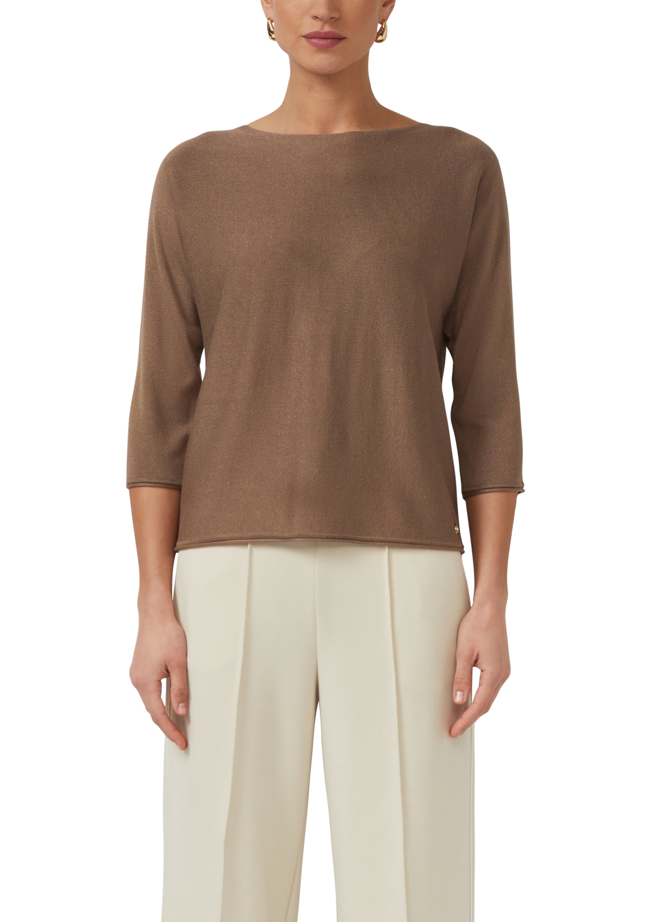 s.Oliver Sweater in Brown: front
