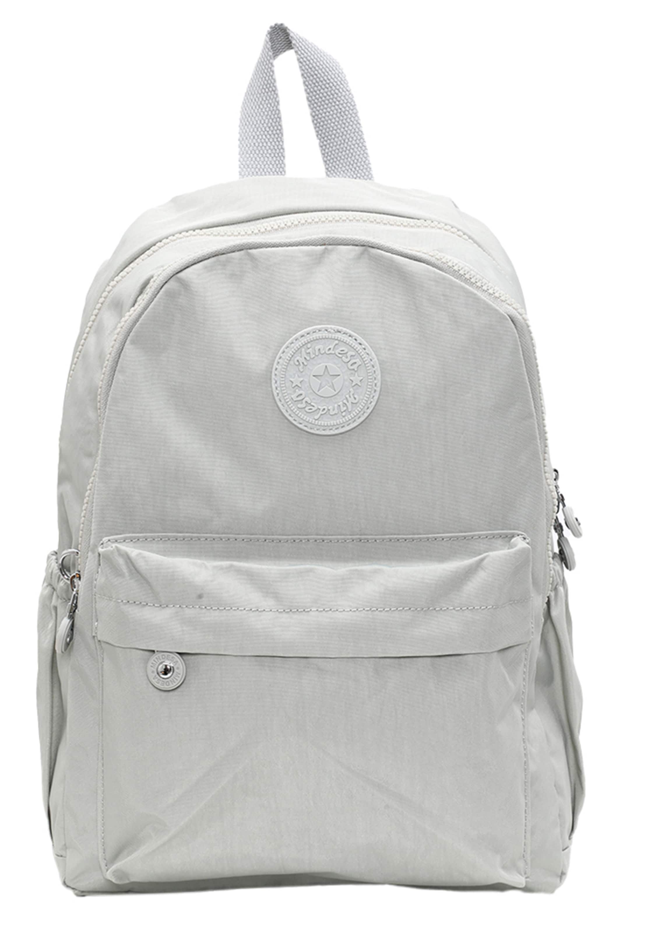 Mindesa - Mochila em cinzento: frente