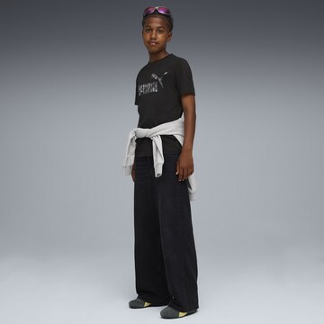 PUMA Shirt 'Essentials' in Zwart