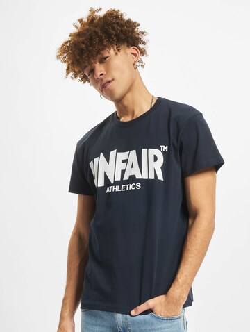 Unfair Athletics Shirt in Blauw: voorkant