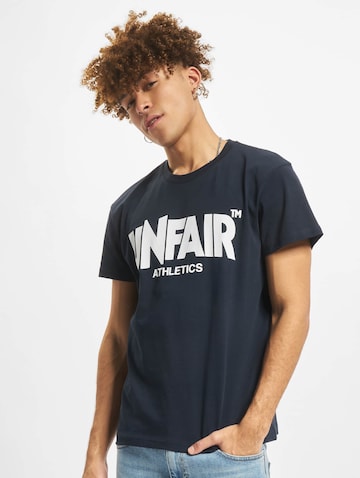 Unfair Athletics T-Shirt in Blau: predná strana