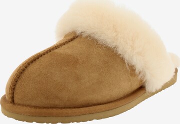 BULLBOXER Slippers in Beige: front