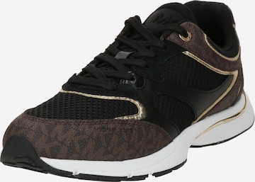 MICHAEL Michael KorsNiske tenisice 'RILEY' - smeđa boja: prednji dio