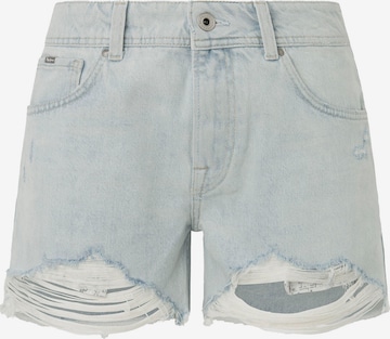 Pepe Jeans Regular Shorts in Blau: predná strana