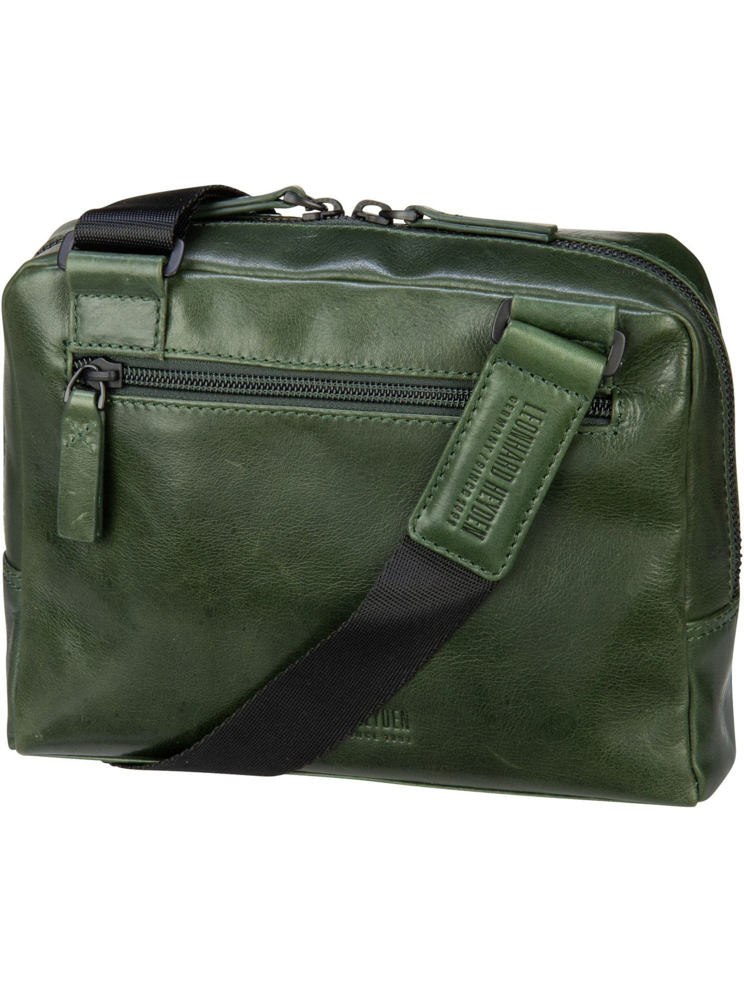 LEONHARD HEYDEN Umhängetasche 'Porto' in Grün