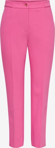 ONLY Regular Pleated Pants in Pink: front