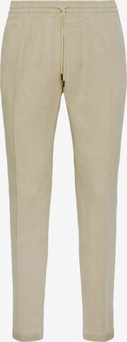 Pantalon Boggi Milano en beige : devant