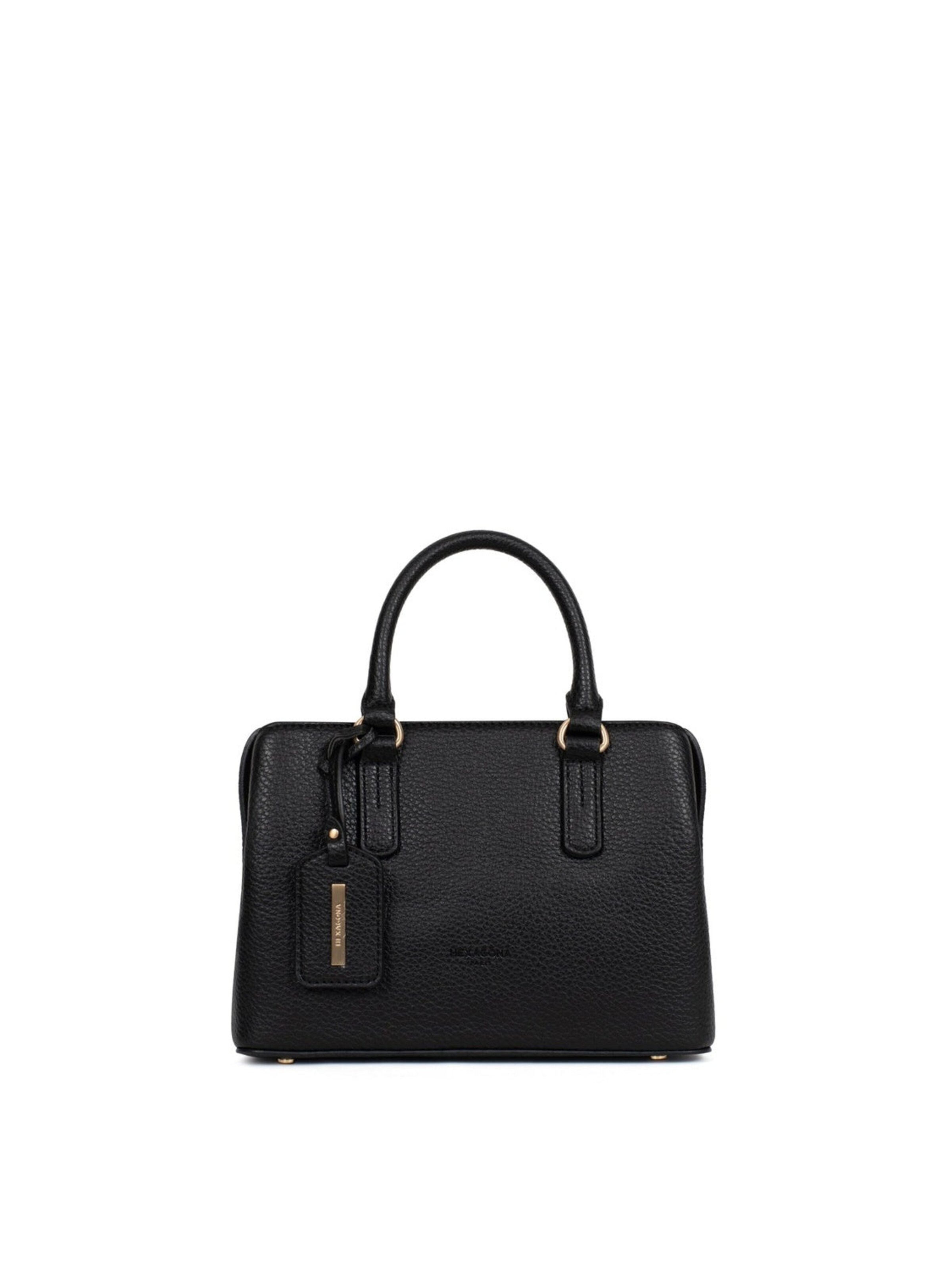 Hexagona Handtasche 'Zora'‌‌‌‌‌‌‌‌‌ in Schwarz: Vorderseite