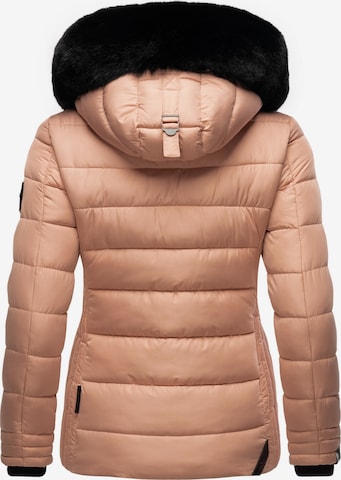 MARIKOO Winter jacket 'Qesraa' in Pink