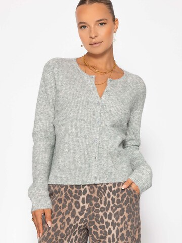 SASSYCLASSY Strickjacke‌‌‌‌‌‌‌‌ in Grau