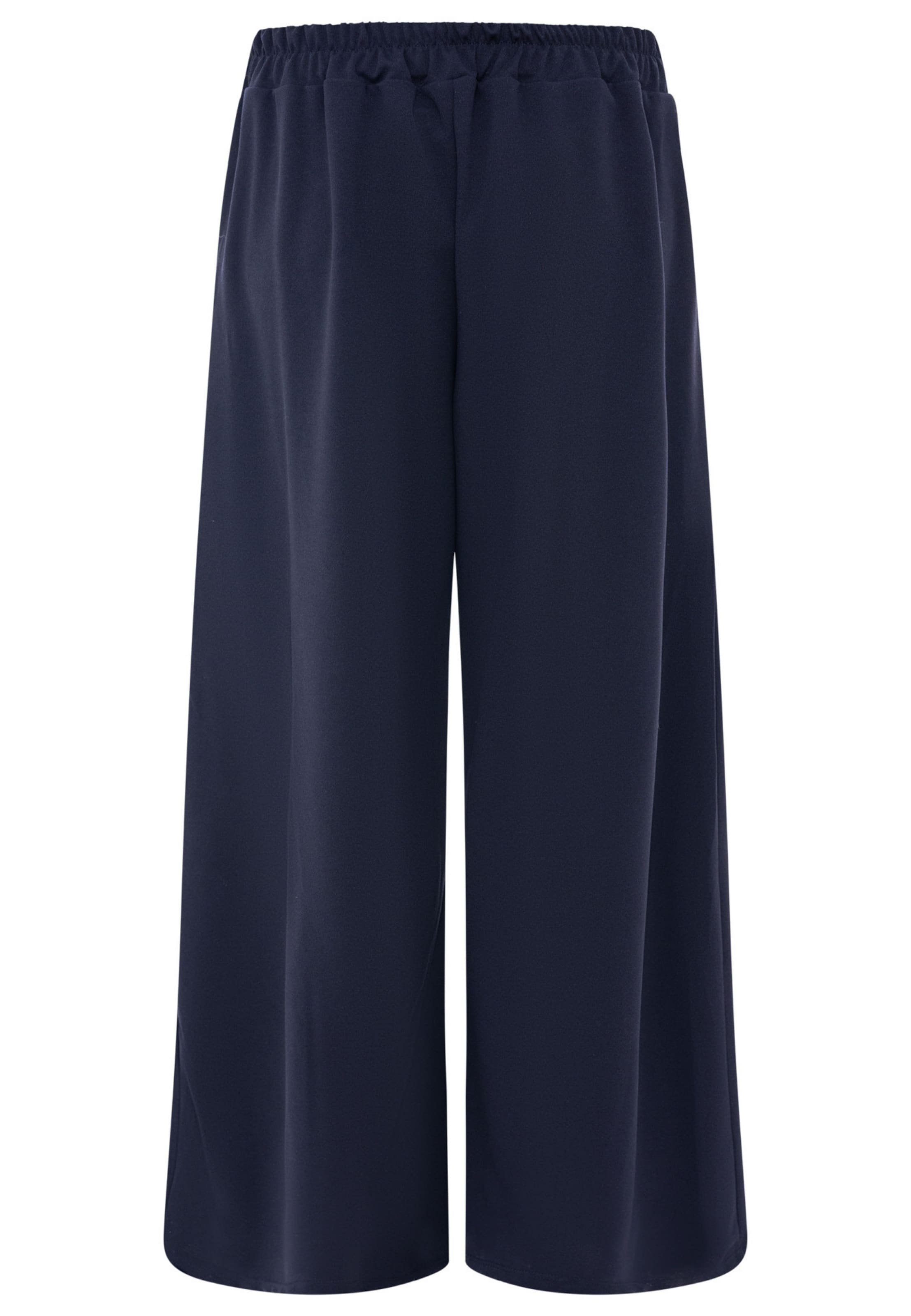 Zwillingsherz Loose fit Pleat-Front Pants in Blue